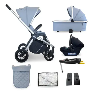 MB450i 3-in-1 Travel System with Base - Steel Blue