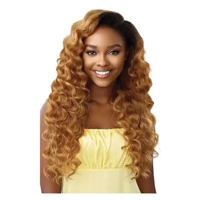 Outre Converti Cap Synthetic Wig - WAVY BABY (1B Off Black)