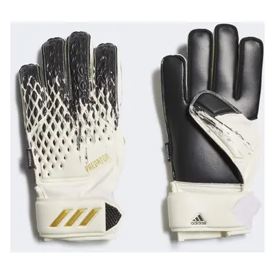 adidas Unisex-Adult Match Goalie Predator Gloves White/Black/Gold