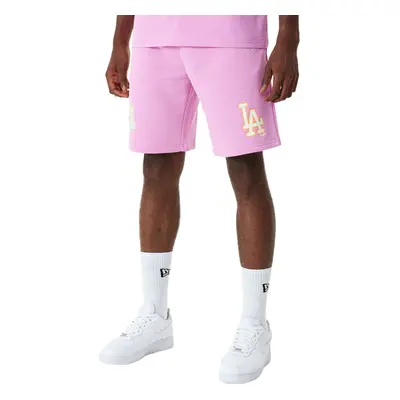 (3XL, Pink) New Era LA Dodgers MLB Pastel Elasticated Shorts - Pink