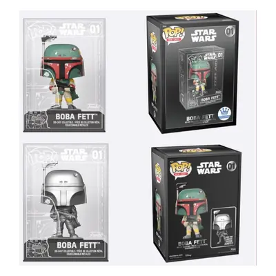 Star Wars Boba Fett Die Cast Funko Shop Exclusive CHANCE OF CHASE Funko Pop! Figure