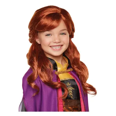 Anna Frozen luxury wig for girls