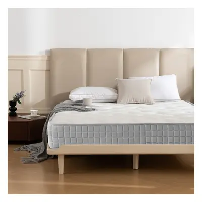 (Small Double) KONO 18CM Hybrid Spring and Memory Foam Mattress Durable Knitted Fabric