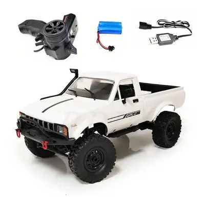 (C24-1) WPL C64-1 RC CAR 4WD Climbing Car Off Road Vehicle 1/16 2.4G Full Scale C64 Pickup Truck