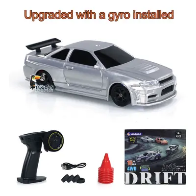 (Type D) Upgraded Gyro RC 1/43 Difting Car Racing RTR 4WD Four-wheel Drive High Speed Radio Cont