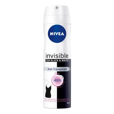 Anti-perspirant Protection, No stains, Invisible for Black and White