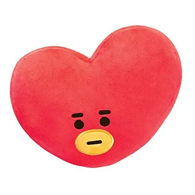 BT21 Official Merchandise, TATA Plush Cushion, 61343, Blue and Red