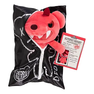 Deddy Bear Beezlebear 30cm Plush In Body Bag with Autopsy Report