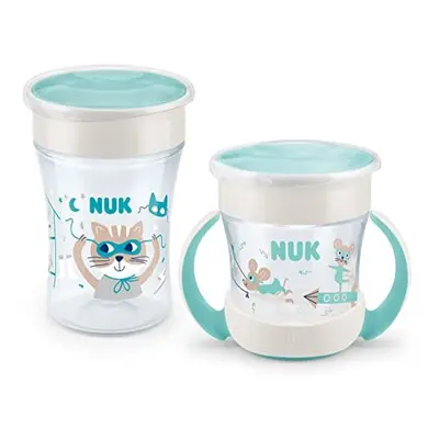 Magic Cup & Mini Magic Sippy Cup Duo Set | Anti-Spill Rim | 6+ Months | Leak-Proof & BPA-Free | 