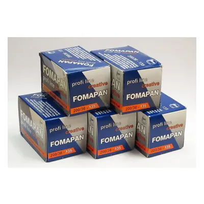 Fomapan asa Black and White 35mm Film Exposure Pack