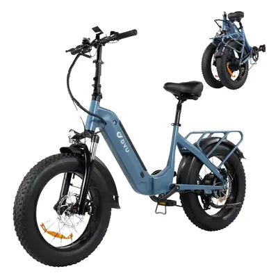 DYU FF500 Electric Bike 14Ah 500W 48V Folding Fat Tire E-Bike