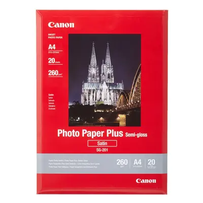 Canon Photo Paper Plus (SG-201, A4, Sheets)