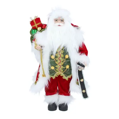 Standing Santa Claus | Traditional Santa Claus Figure Christmas Ornament - 50cm