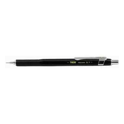 TWSBI Precision Mechanical Pencil Black 0.7mm Fixed Tip