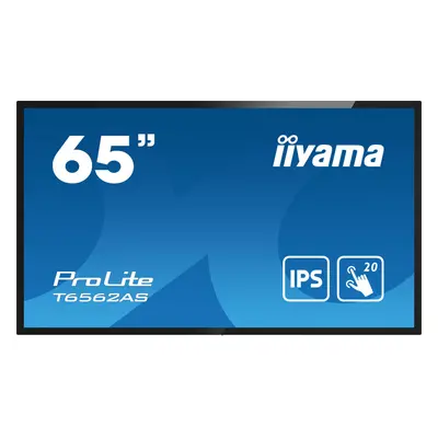 iiyama Touchscreen-Display ProLite T6562AS-B1 - cm (65") - x 4K Ultra HD