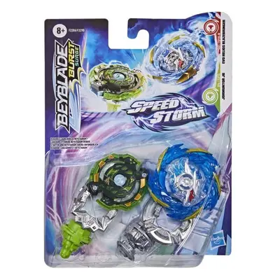 Beyblade Burst Surge Speedstorm Evo Helios Blazebringer and Jormuntor J6