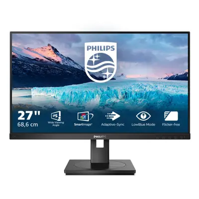 Philips S-line 272S1M - LED monitor - 27" - x Full HD (1080p) @ Hz - IPS - cd/mÂ² - 1000:1 - ms 