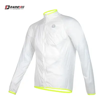 (White, Asian-2XL) Man Cycling Jacket Soft New Waterproof Windproof Woemn Cycling Long Sleeve Ja