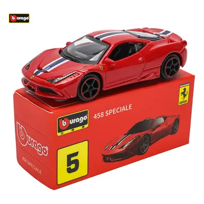 (458 SPECIALE) 1:64 Ferrari ENZO SF90 SP3Model Small Collection Car Alloy Model Toy Gift Scene D