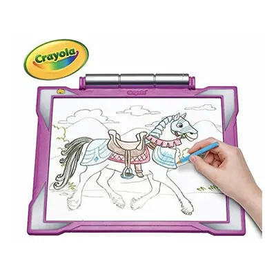 Crayola Light Up Tracing Pad - Pink - Manufactures Recommended Age To Years