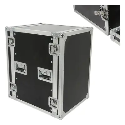 19" 16U Equipment Patch Panel Flight Case Transit Storage Handle DJ PA Mixer Box