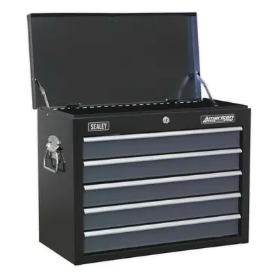 600 x x 470mm BLACK Drawer Topchest Tool Chest Lockable Storage Cabinet