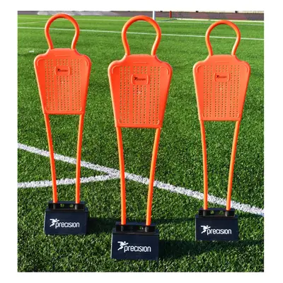 3 PACK 4ft Mini ORANGE Football Mannequin Set - Freekick Dummy Defender Training