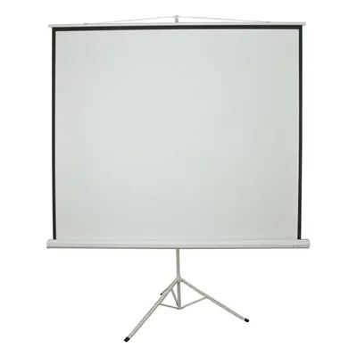 84" Tripod Floor Standing Pull up Projector Screen 1:1 Portable Presentations