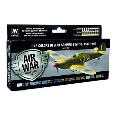 Vallejo RAF Desert Set Model Air Paint, 17ml