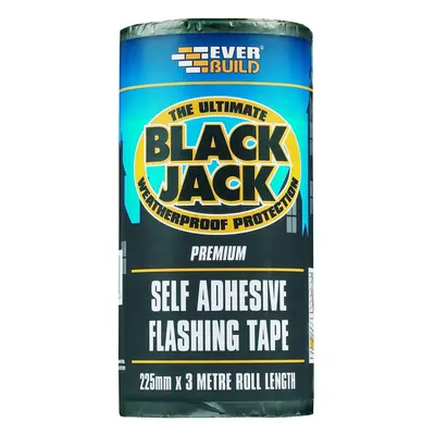 Everbuild Black Jack Flashing Trade Tape, Lead Look, mm x m