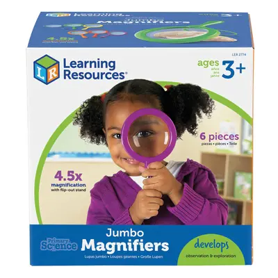 Learning Resources Jumbo Magnifiers - Set Of