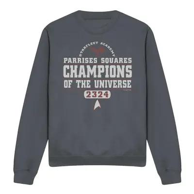 (M, Charcoal) Star Trek Unisex Adult Champions Sweatshirt