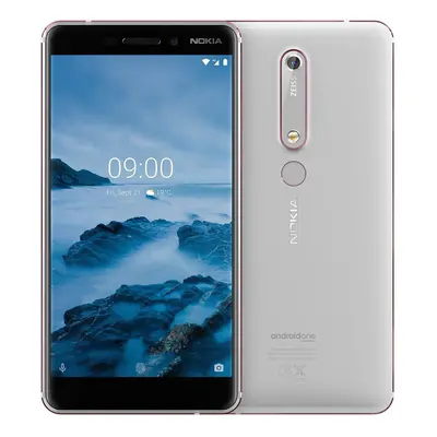 (4GB 64GB Simple, White) Refurbished Unlocked Original Nokia 6.1 4G Android Octa-core 5.5 Inches