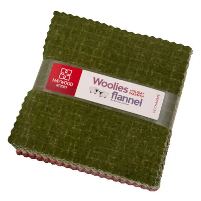 Bonnie Sullivan Woolies Flannel Holiday Warmth Charm Pack 5-inch Sq