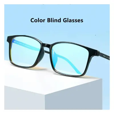 High Color-Blind Glasses For Weak Crowd TR90 Red Green Blindness Corrective Glasses Rectangular 