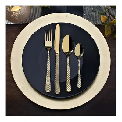 Viners High Fashion Eminence Gold Piece Cutlery Set