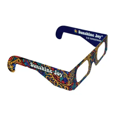 Sunshine Joy 3D Glasses - Pack - Card Stock - Amazing 3-D Effects on