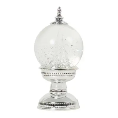 Christmas Silver Tree LED Globe ,XMax beautiful ornaments