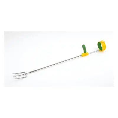 Ergonomically Long Handled Garden Fork - Reduces Wrist Stress - Gardening Aid