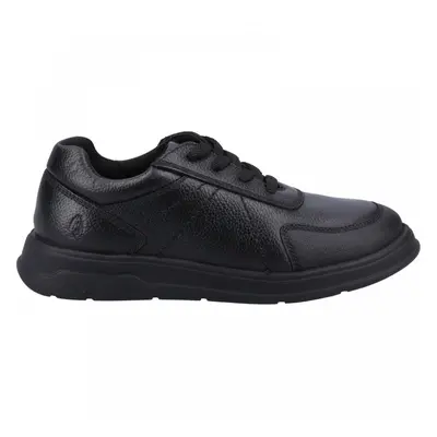 (10 (Children's), Black) Robert JNR Black Boys Lace Up School Shoes