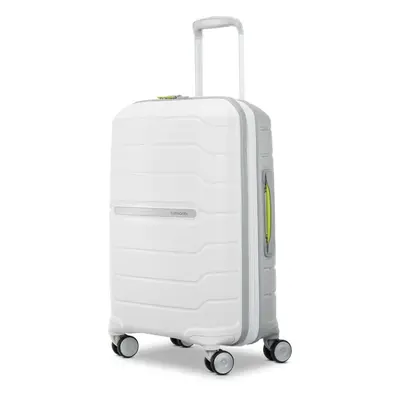 Samsonite Freeform Hardside Expandable with Double Spinner Wheels Carry-On 21-Inch White/Grey