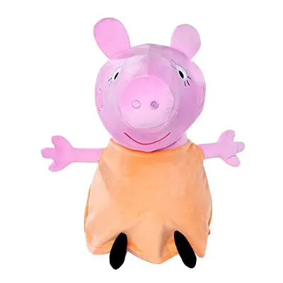 Simba Peppa Pig Plush Mama Pig, cm, in Standard Outfit, Plush Figure, Plush Toy, from the First 