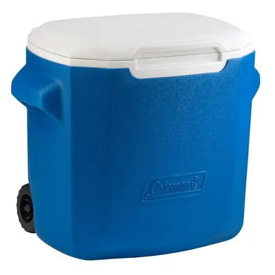 Coleman 28QT Performance Wheeled Camping Cooler Blue 26L