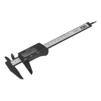 Digital Electronic Vernier Calipers - 0mm to 150mm Range - LCD Display