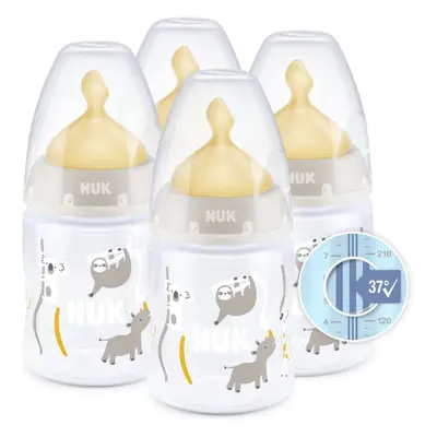 NUK 1st Choice + Tempt Control Feeding Bottles 0-6m 4x150ml Latex