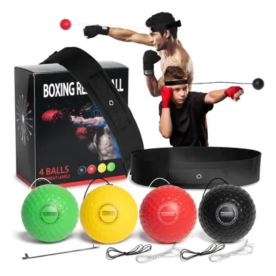 OLIKER Boxing Ball Family Pack Plus with Adjustable Headband Boxing