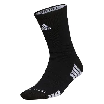 adidas Unisex Creator Basketball Crew Socks (1-Pair) Black/White