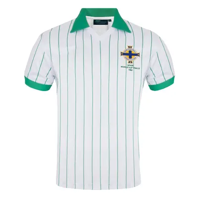 (Large) Northern Ireland Mens Shirt Kit World Cup Finals Official Football Gift