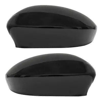 Car Rearview Mirror Cover Cap for Wing Mirror Bezel Shell Cap Black Car Accessories