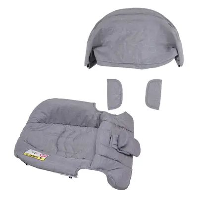 (Grey) 4IN Car Seat Stroller Accessories Doona Replacement Cover Kit Canopy Sunshade Seat Cushio